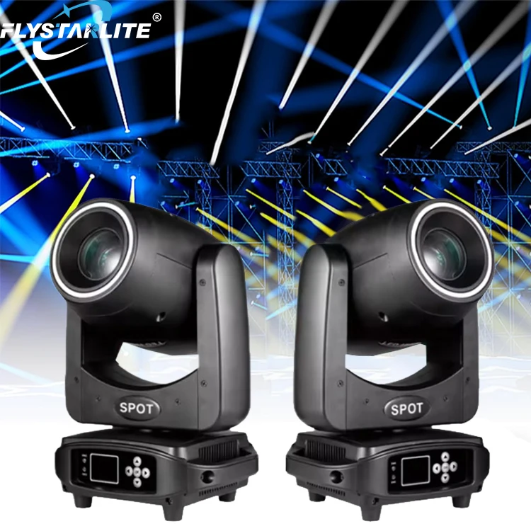 New 150w spot moving head light aperture type dmx control 8 prisms led Beam Stage Lights