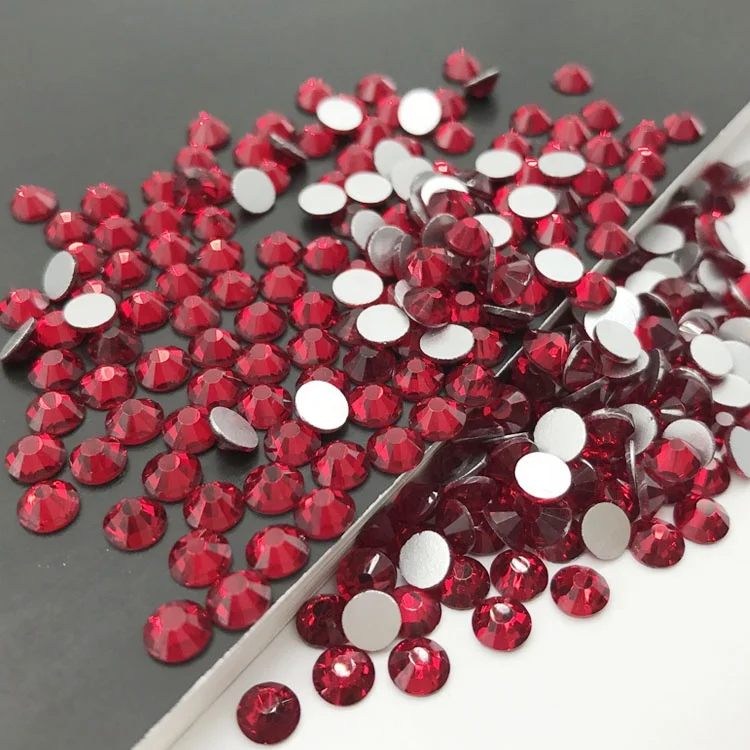 Hot-Selling Style Round Same Cut Over 10 Sizes Rhinestones Flat Back for Evening Dress