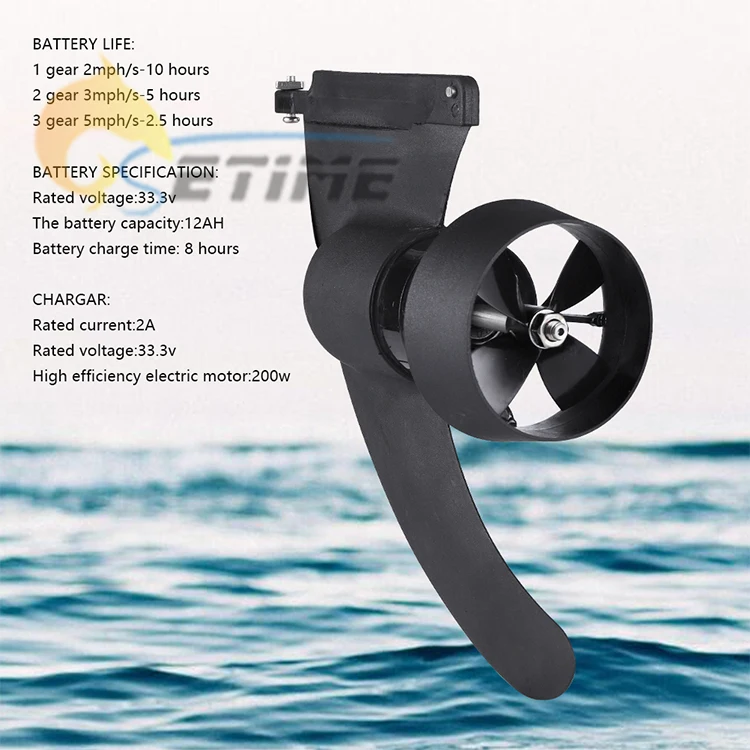 Electric Fin Surf Power Fins for SUP Paddle Board Inflatable Board