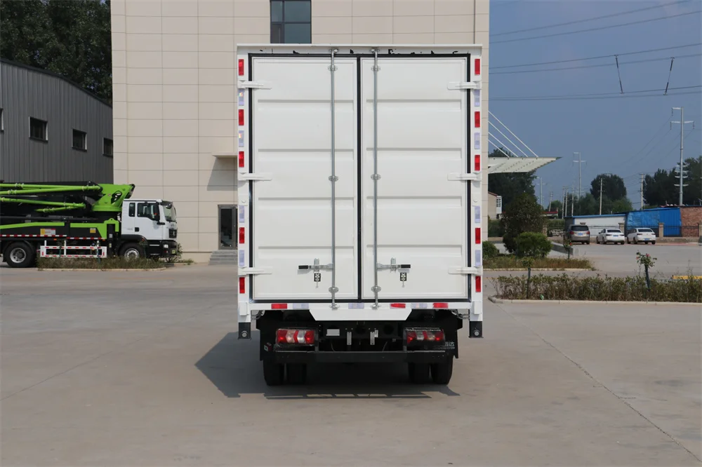 Low Price 4*2 19cbm 45cbm 59cbm Detachable Swap-Bodie Vehicle Electric Cargo Van Trucks For Urban Distribution