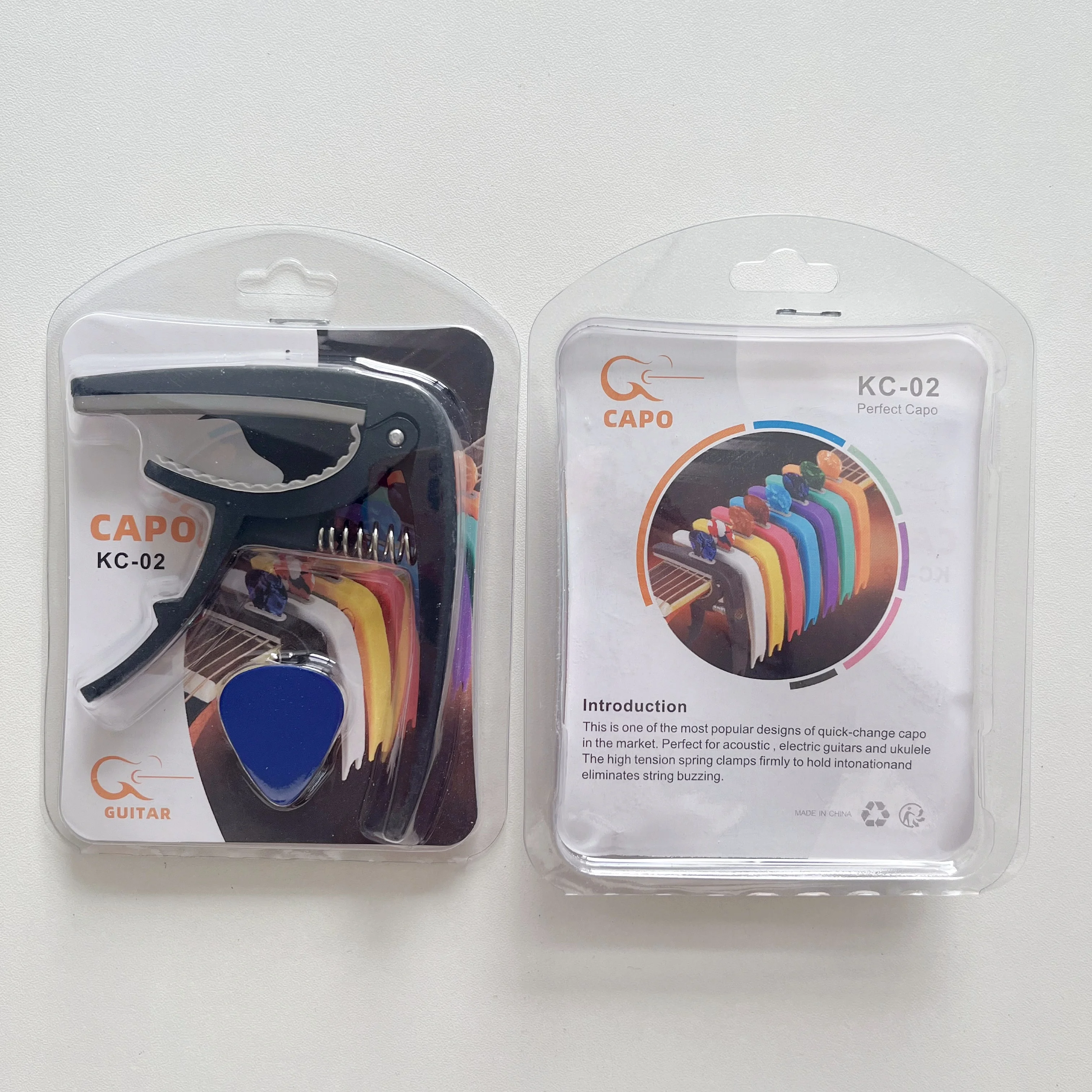 Guitar Capo 3 in 1 plastic Capo with Pick Holder and Bridge Pin Pull  Acoustic  Electric Guitar Bass Capo Factory