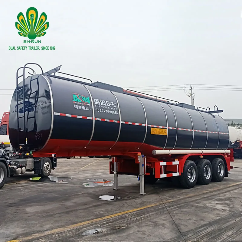 Special tank semi-trailer for asphalt oil transportation best-selling new products in Central