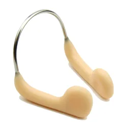 ZLF Soft swimming nose clip unisex durable waterproof swimming accessories metal latex training nose clip NP-1