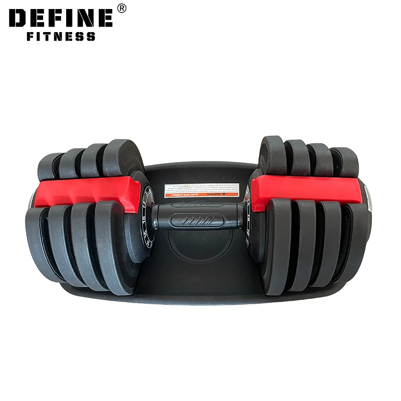 Dumbbell hexagonal adjustment Dumbbells handle iron vertical  Logo Custom Pair  24kg 40KG Adjustable Dumbbell hexagonal