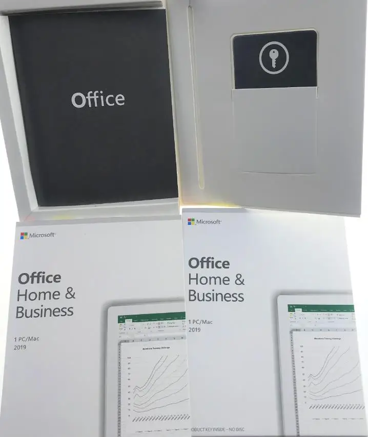 
global version software system Office 2019 home and business Key Card Office 2019 HB software 