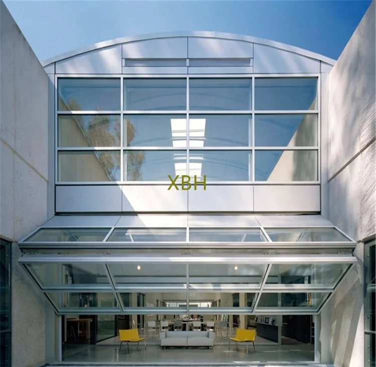 Customized Architectural Aluminum Alloy Automatic Vertical Folding Door