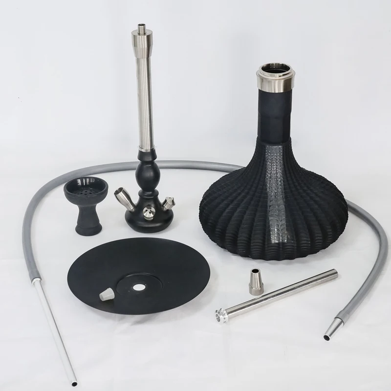 5# Hot Sale wholesale Al Alloy high quality carbon tobacco hookah
