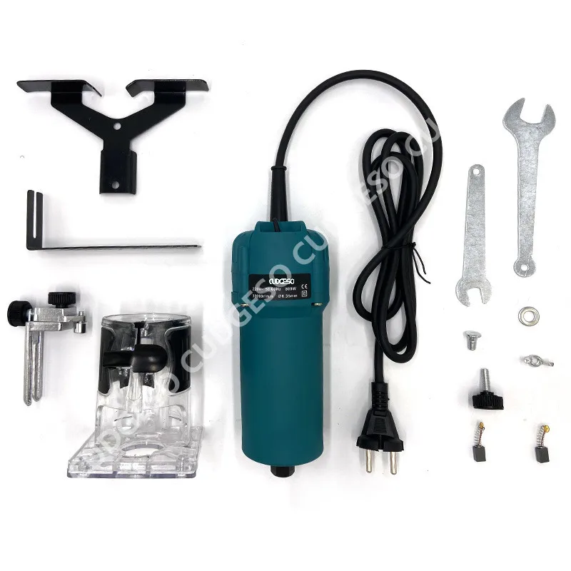 Workingwood Electric Router Trimmer Wood Milling Engraving Sloltting Trimming Machine Hand Carving Machine WOOD ROUTER