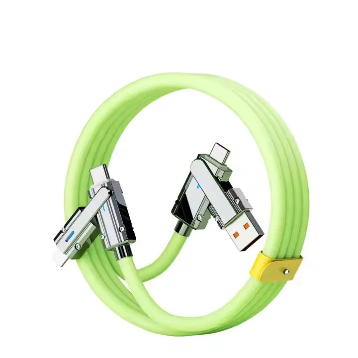 CHXDEV Liquid Silicone Charging Cable Android USB Cable for Laptops Data Cable Accessory for phone 15 14 13 12 11 Samsung Xiaomi