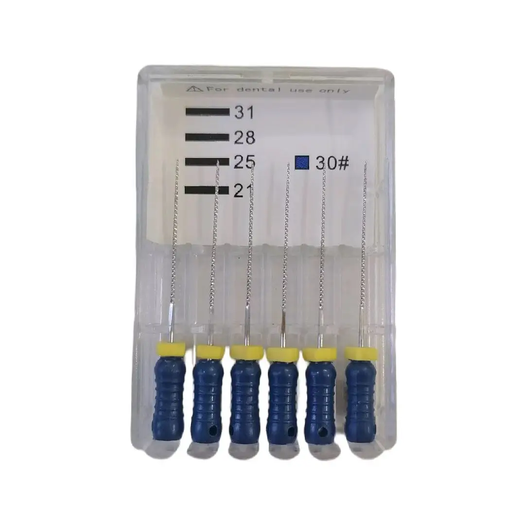 China Manufacturer endo K hand use files stainless steel root canal k files