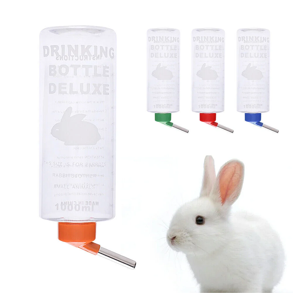 1000ml PET Drinking Bottle with Multi Sizes for Small Animals