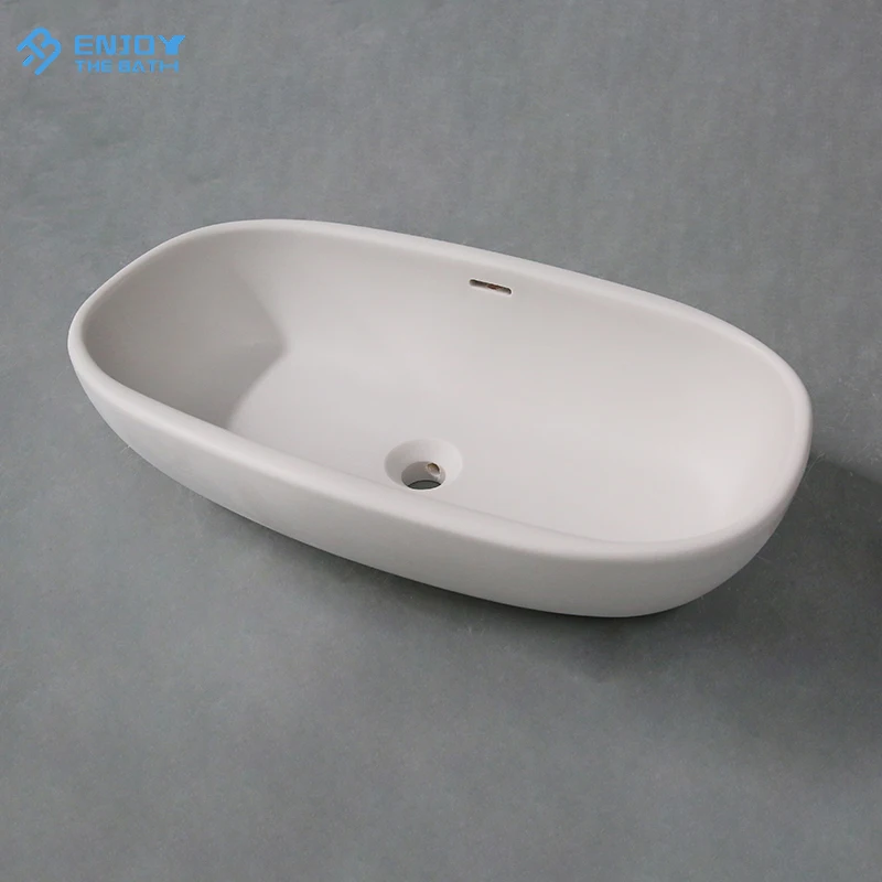 ETB concrete bathroom dual sink