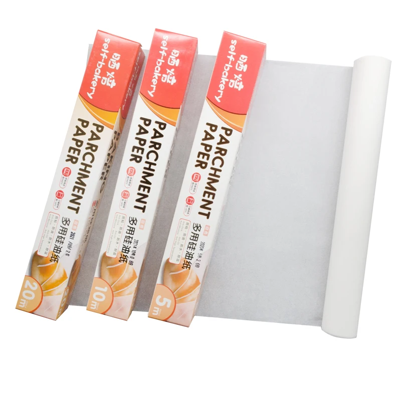Top quality baking paper roll manufacturer nonstick parchment baking paper roll