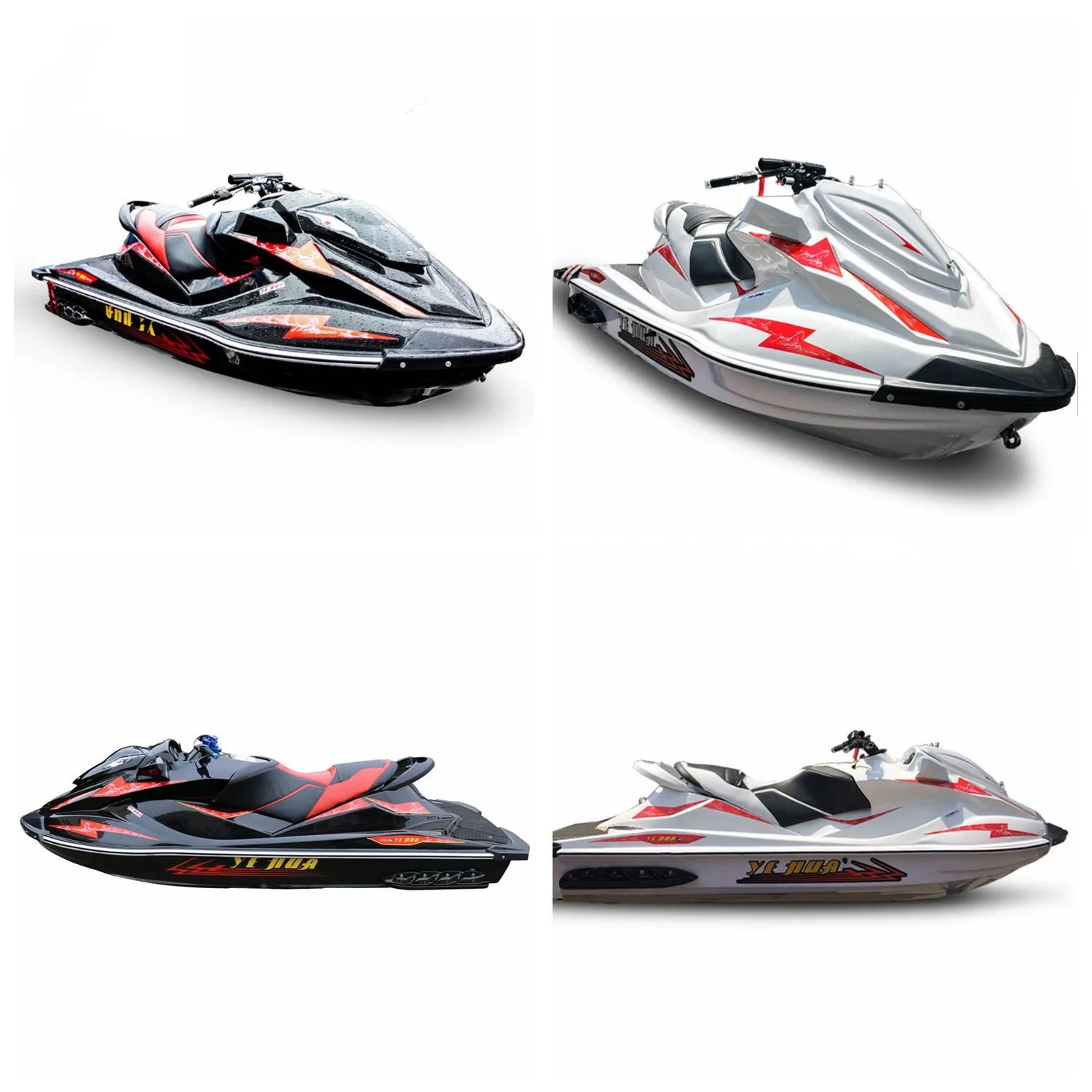 Water Sports 1300CC Fast Speed Motorboats Jet Ski Speed Boat Chinese private sailor motorbike jetski sea doo sea