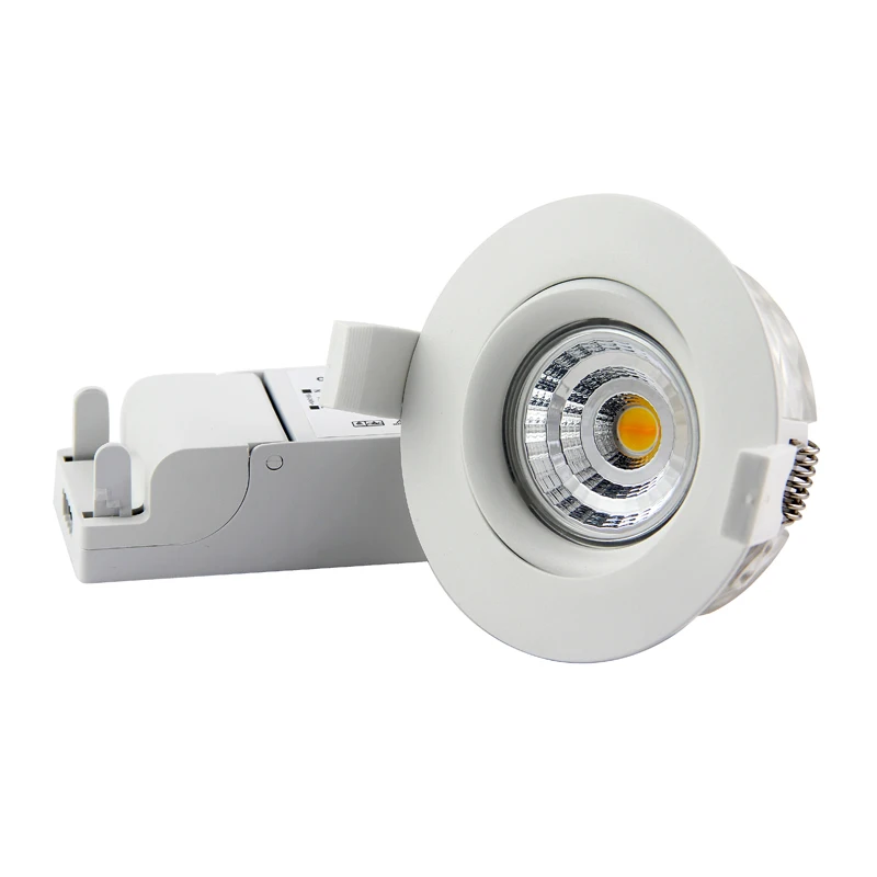 Wholesales recessed downlight dim to warm 2000k-3000k dimmable 83mm led downlight