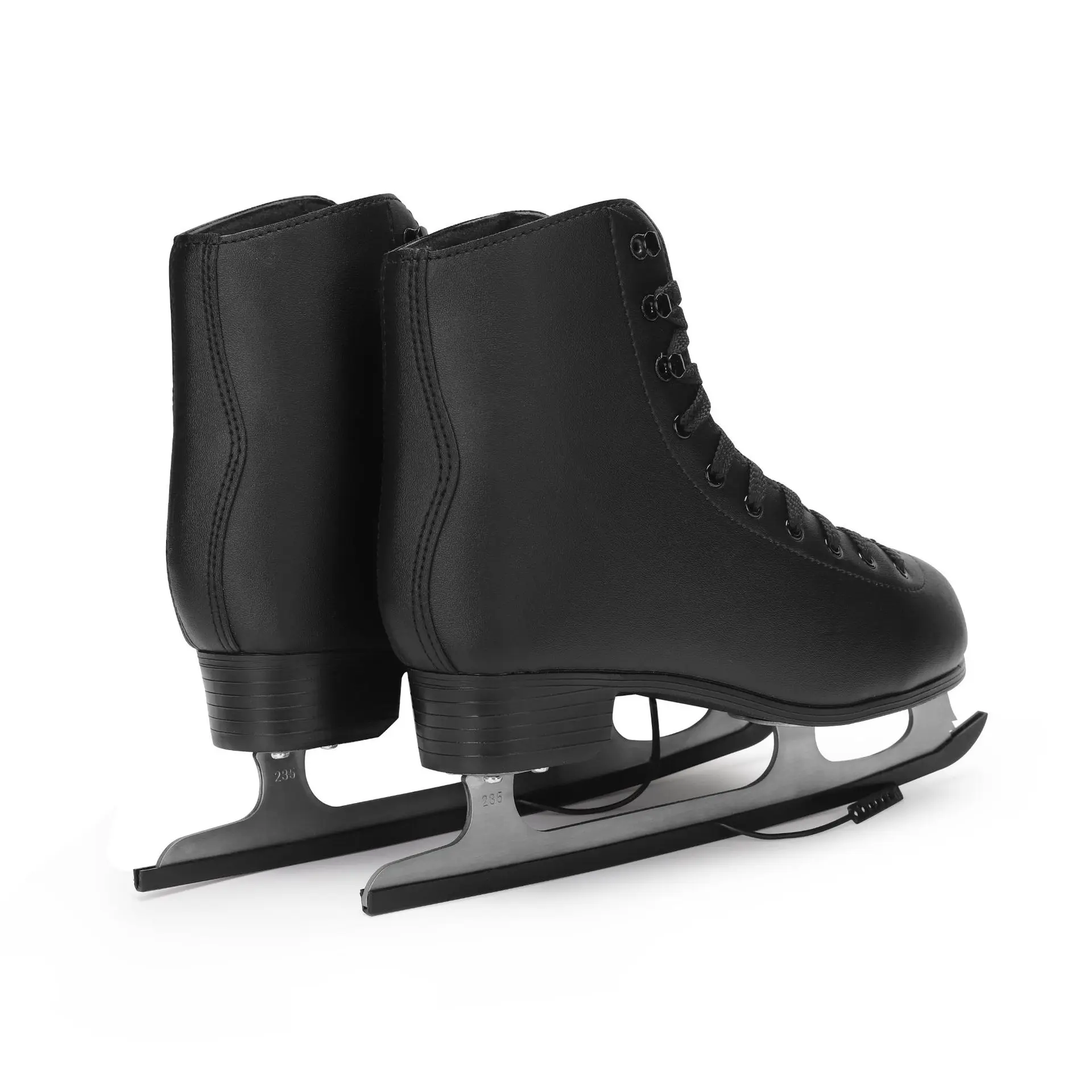 Ice hockey shoes Durable PU leather Rental  Figure Skate Skating Shoes