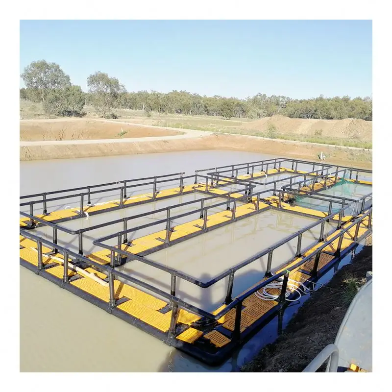 Hot Selling Tilapia Floating HDPE Small Round Sea Breeding Cage