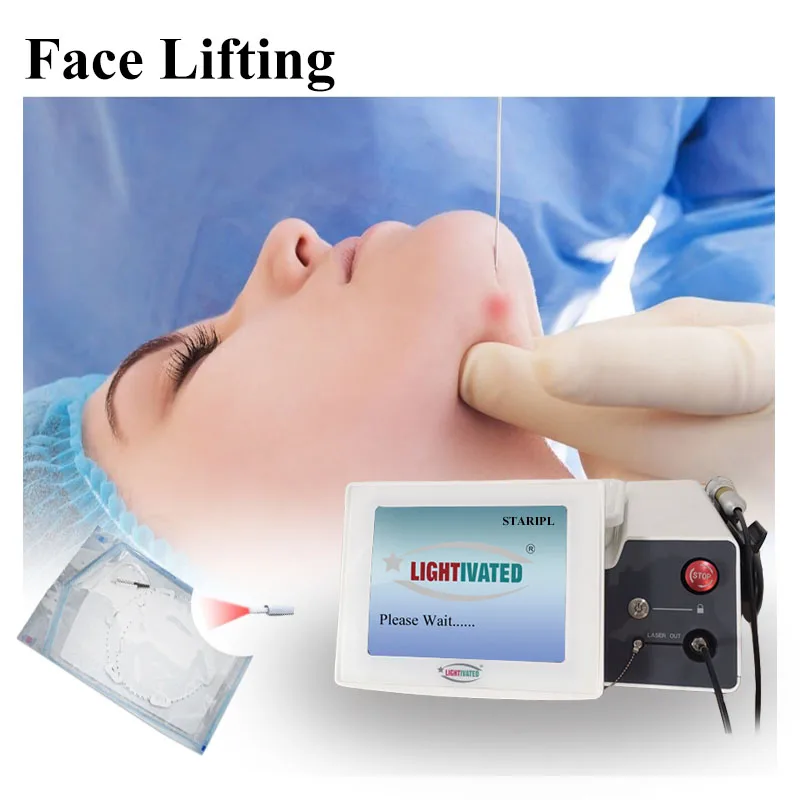 Newest Professional 980nm 1470nm optical fiber face lifting skin tightening facial facelift laser liposuct machine