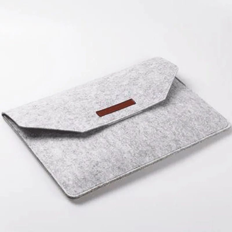 Laptop Bag Sleeve 12 13.3 14 15 16 Inch Non-woven protective cover felt file bag custom felt computer storage bag