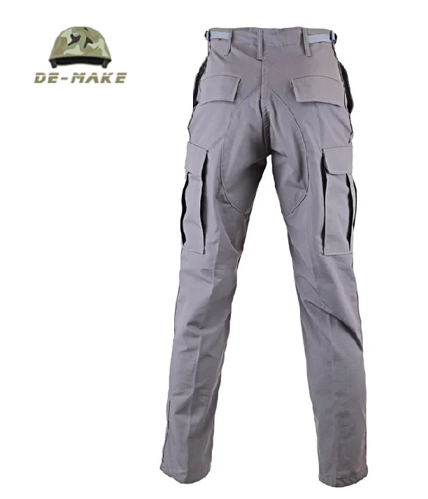 2022 NEW TACTICAL ARMY MILITARY CAMOUFLAGE GREY BDU SET UNIFORM