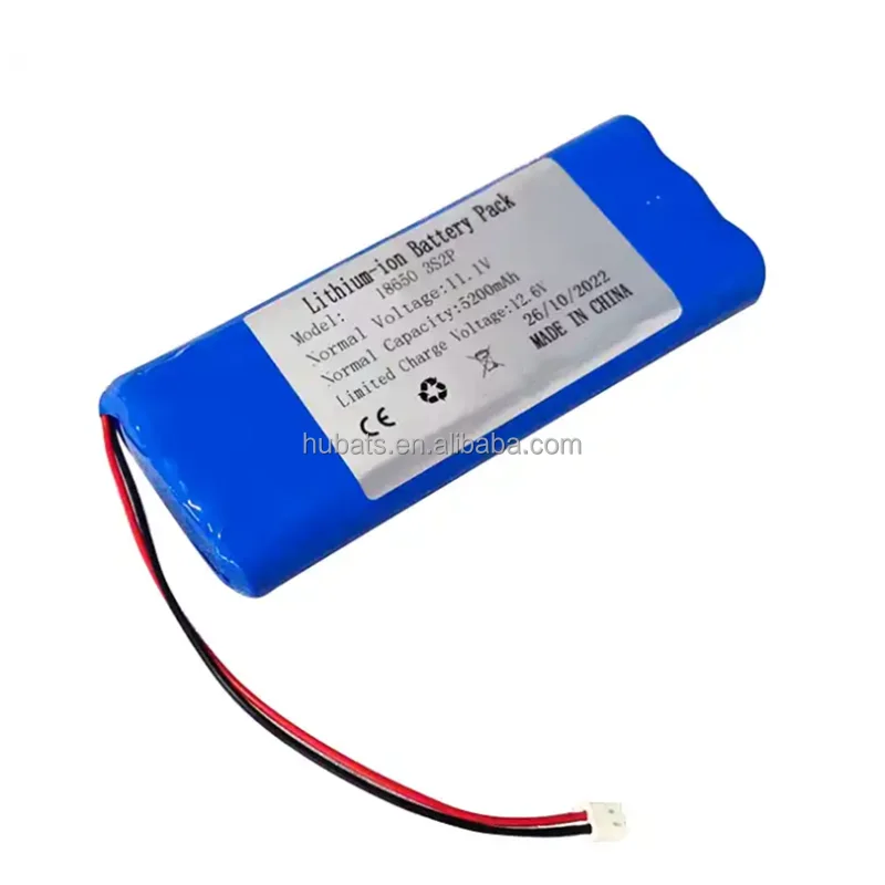 12V 5200mAh 18650 11.1V 5200mAh Li-ion battery pack 12V 5000mAh 18650 3S2P 11.1V lithium battery 5000mah for LED light