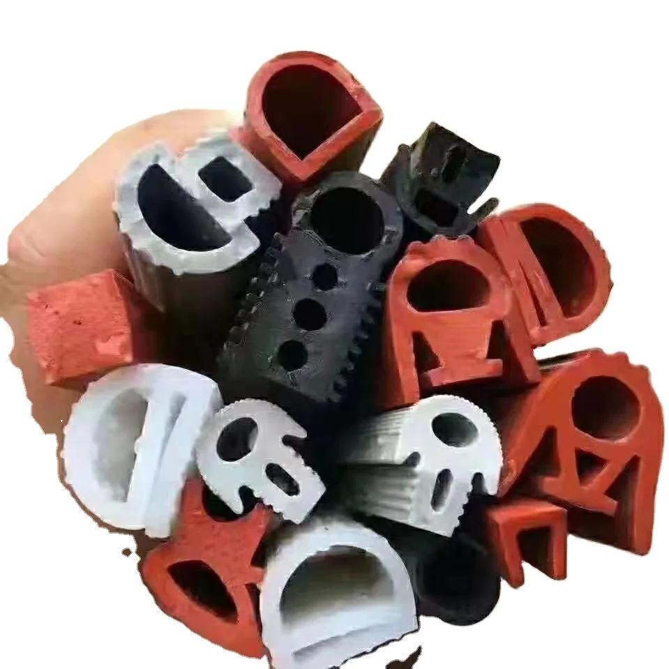 Customized Extruded Rubber Parts EPDM Rubber Window Sealing Strip