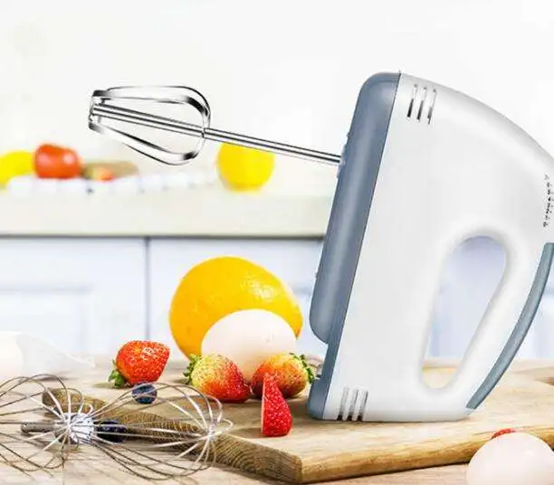 In stock 220V 100W 7 Speed Home Kitchen Egg Beater Hand blender Electric Hand Mixer With Whisk