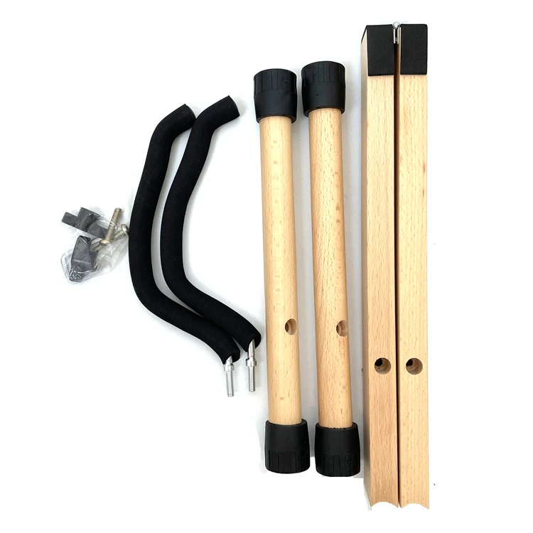 Hot selling folding acoustic electric wood guitar stand in stringed instruments parts