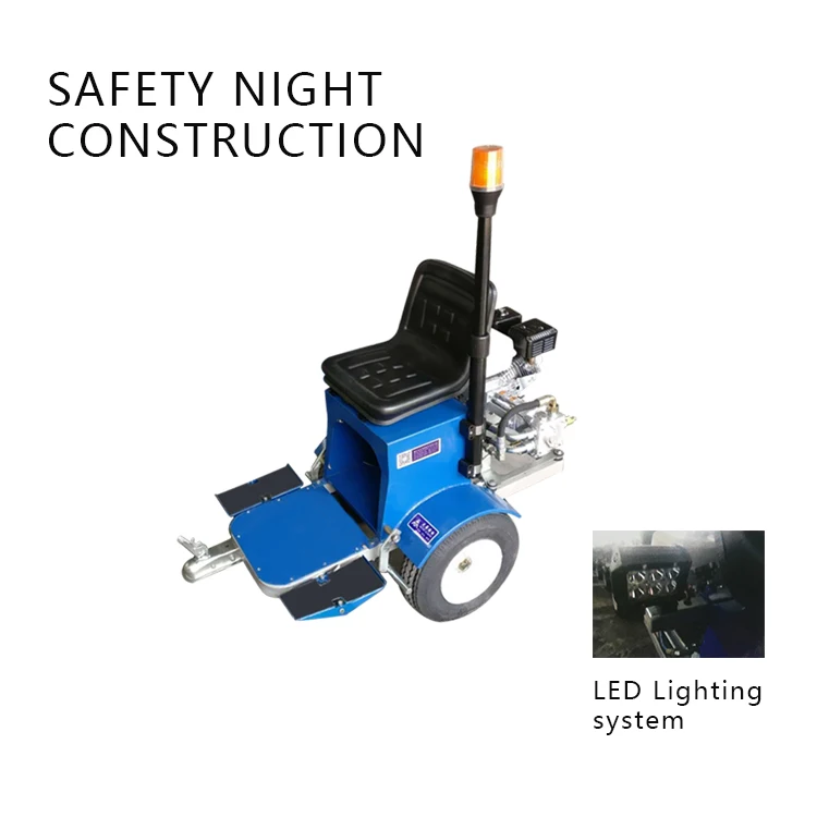 6.5HP Power engine Road marking Auxiliary equipment road marking machine booster machine