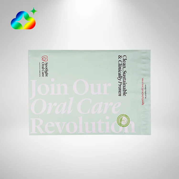 New Custom Logo Express Parcel Packaging Biodegradable Poly Mailer Mailing Bags For Clothing