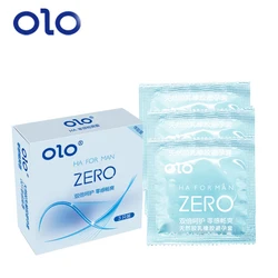 OLO Hot Selling Penis Enlargement Condom OEM Best Latex Dotted Ribbed Delay Condom for Sex 3pcs/box