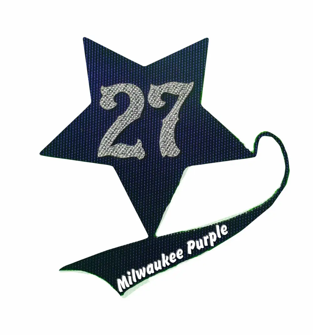 LT Purple Adhesive Backing  Tackle twill  fabric  for Tackle twill jersey  Iron on numbers name kits for hockey wear