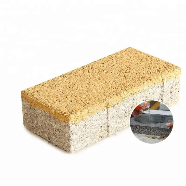 Permeable brick refractory brick