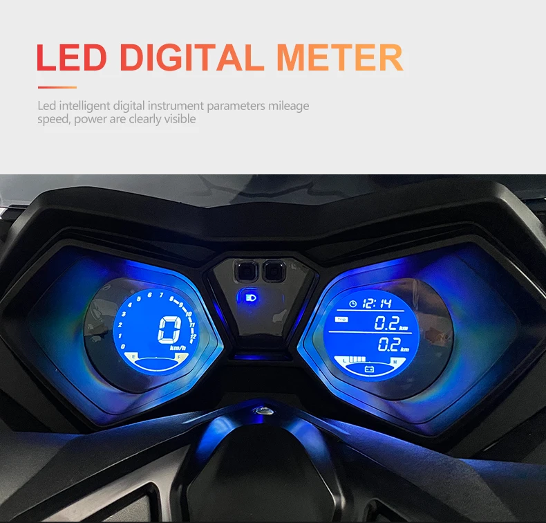 72v T9  Streetbikes Racing Electric Motorcycle 125 CC 85KM/H