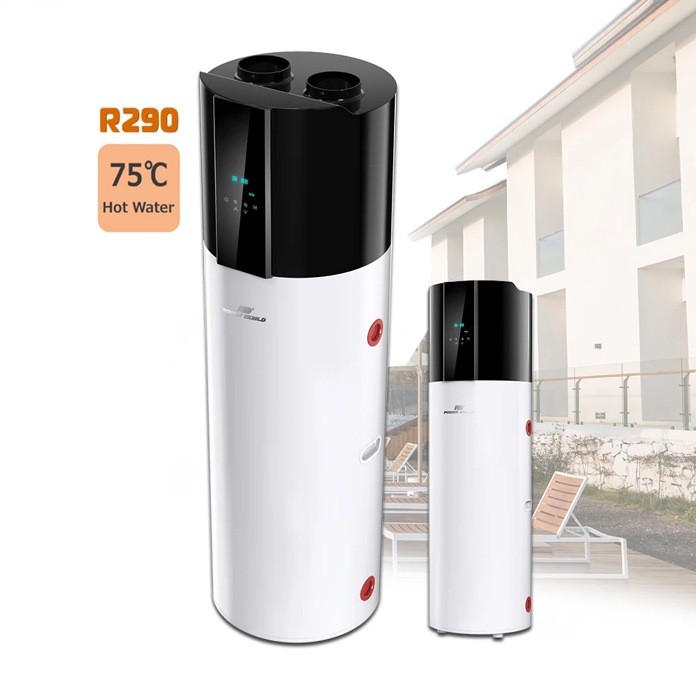 China heat pump manufacturing New design domestic use air to water invert heat pump r290 all in one heat pump