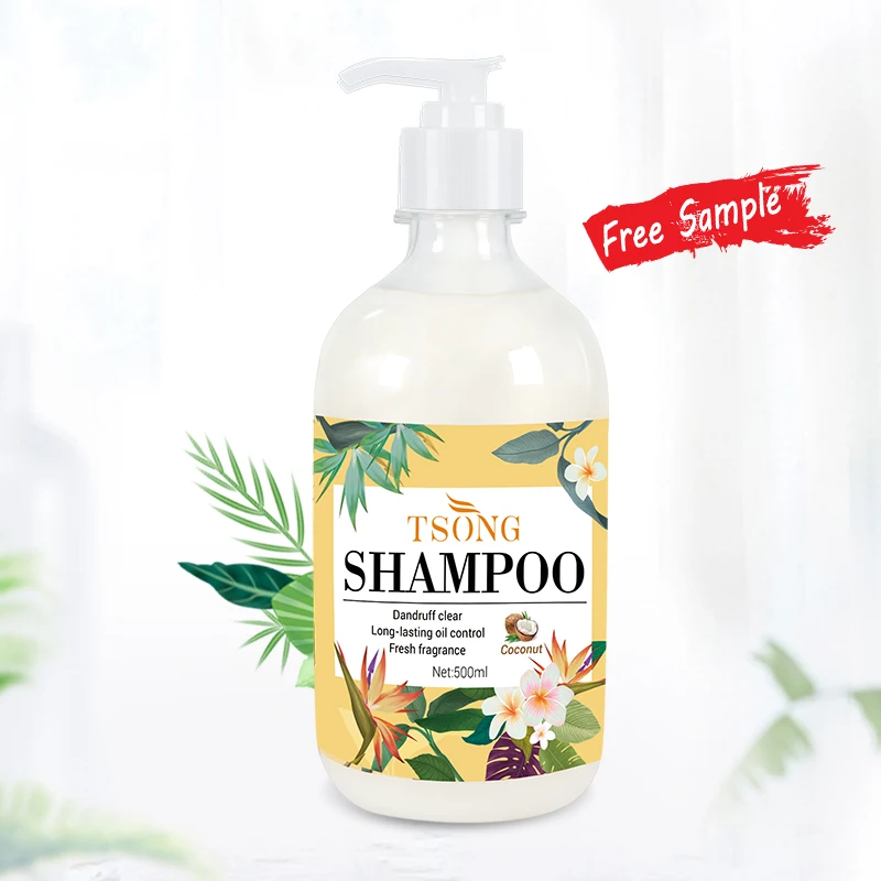 OEM Private Label Shea Moisture Shampoo Sulfate Free Coconut Milk Oil Shampoo 500ml