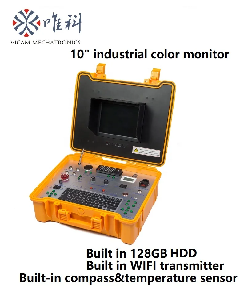 300m cable electrical winch deep water inspection camera V10-BCS