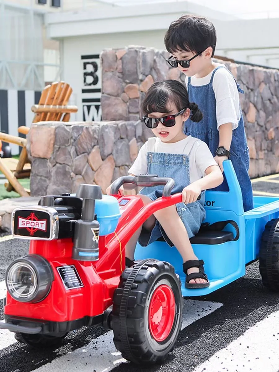 Hot New kids ride on Tractors remote control car kids electric toy cars for kids to drive