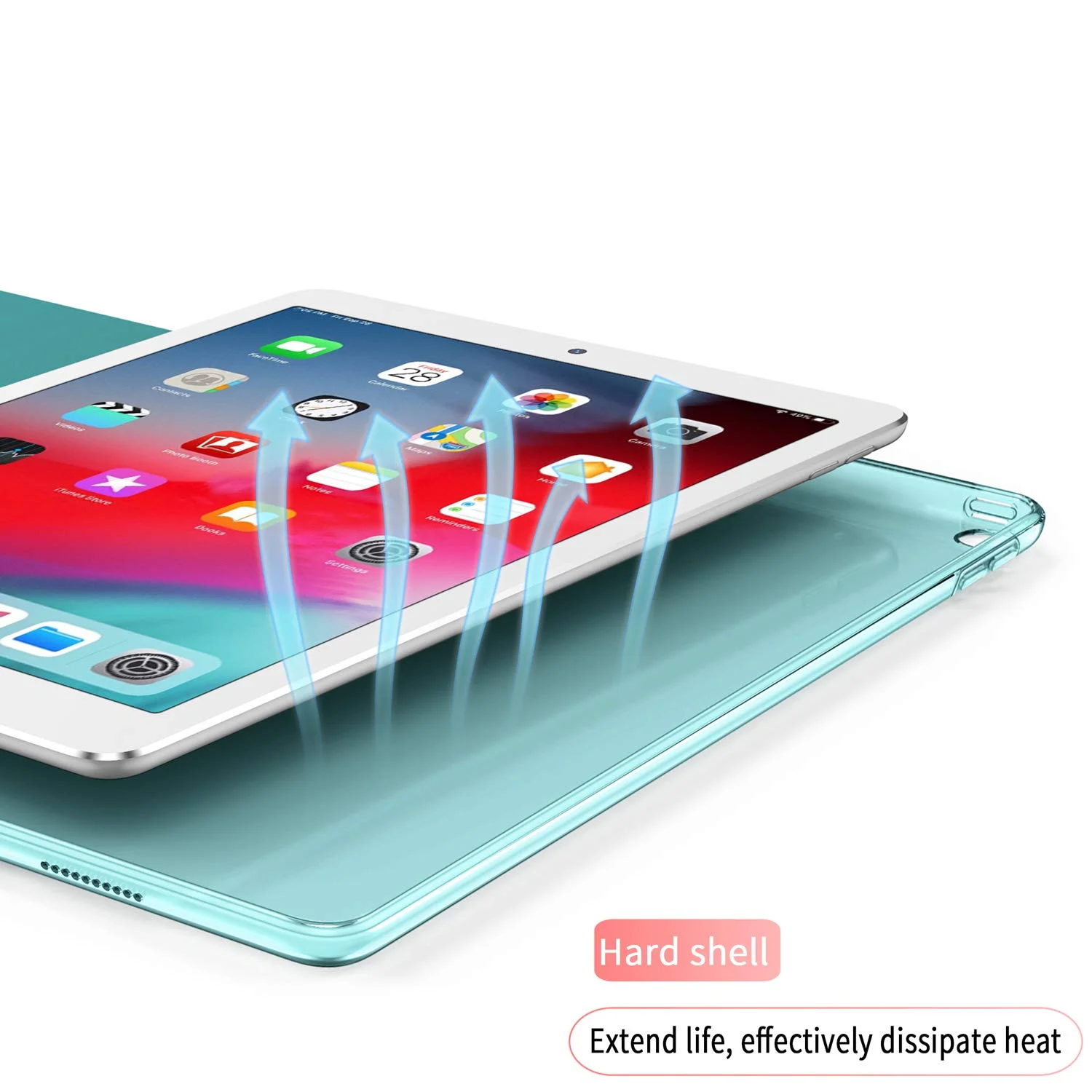  Тонкий чехол из искусственной кожи тройного сложения для планшетного ПК iPad Mini 5 2019