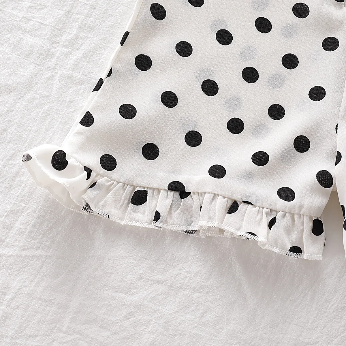 2020 summer girls dresses chiffon Children Dot pattern casual outfits  boutique babies dress