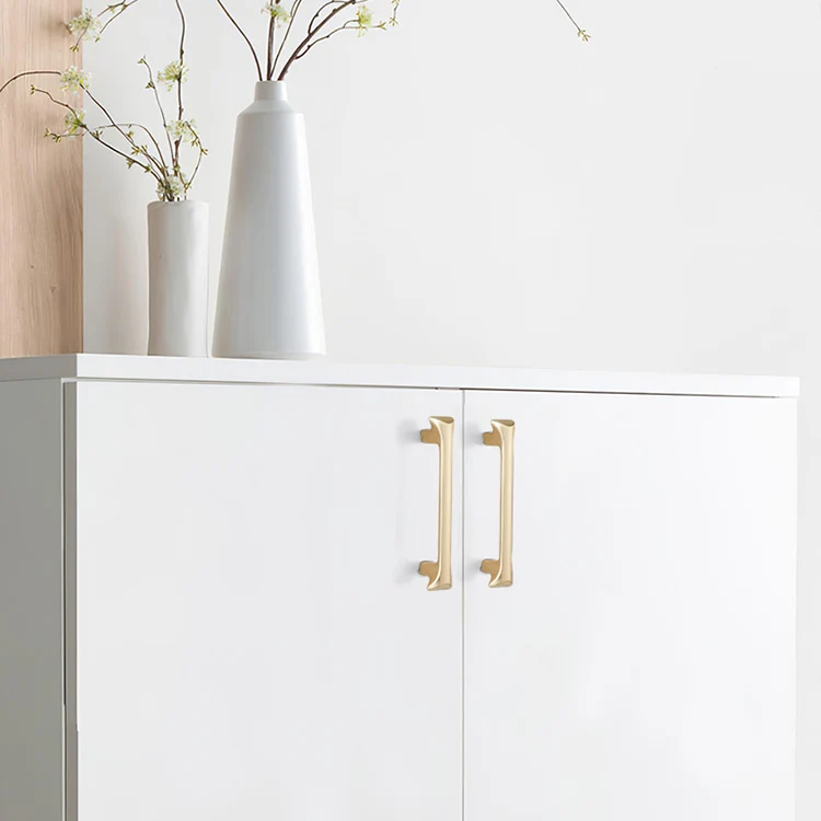 Роскошная современная простая Золотая Ручка для кухонного шкафа, ящика, мебельная фурнитура, ручки для спальни, комода