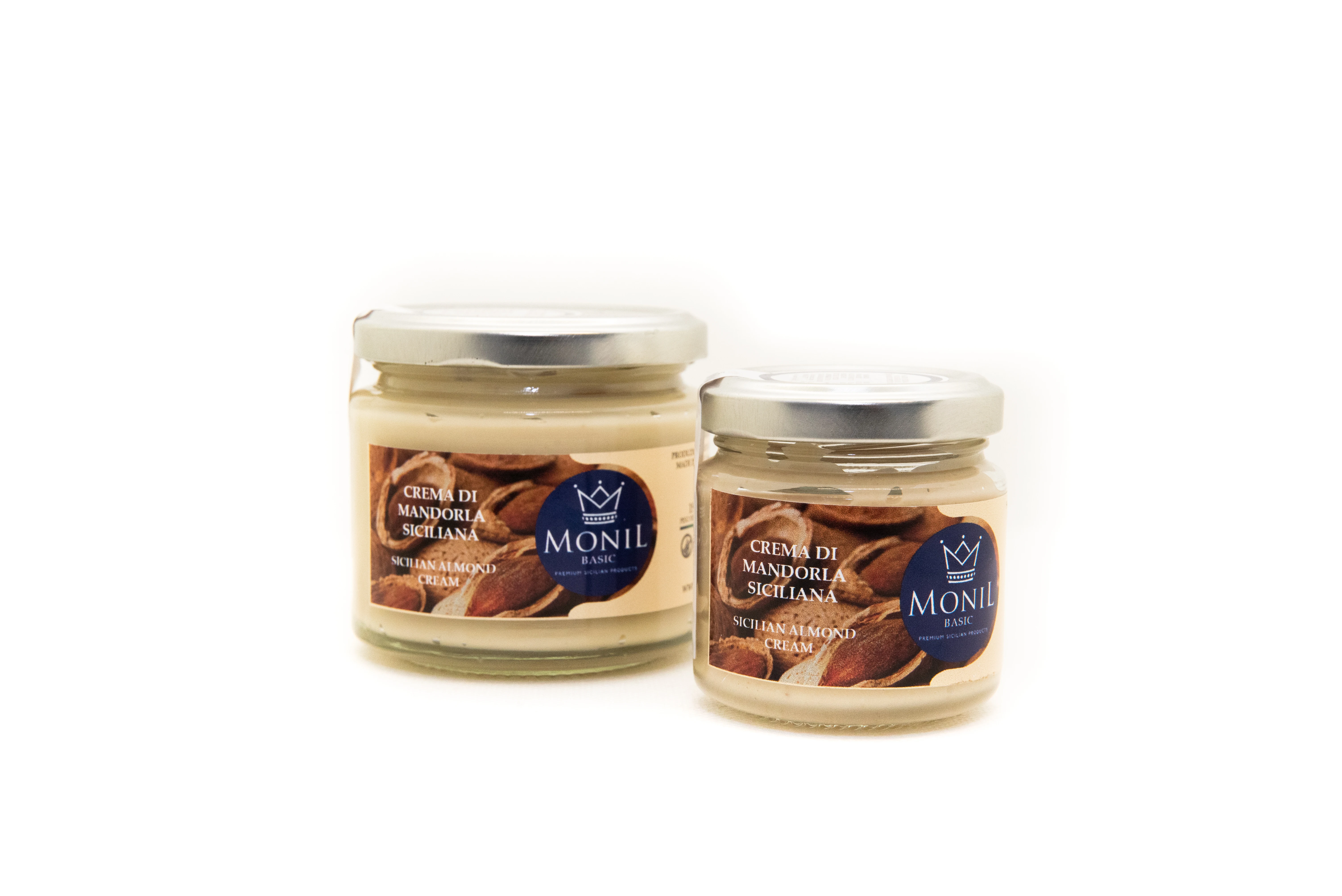 
Sicilian almond cream 3 kg MONIL Business, spread cream without palm oil and with 36% sicilian almond 