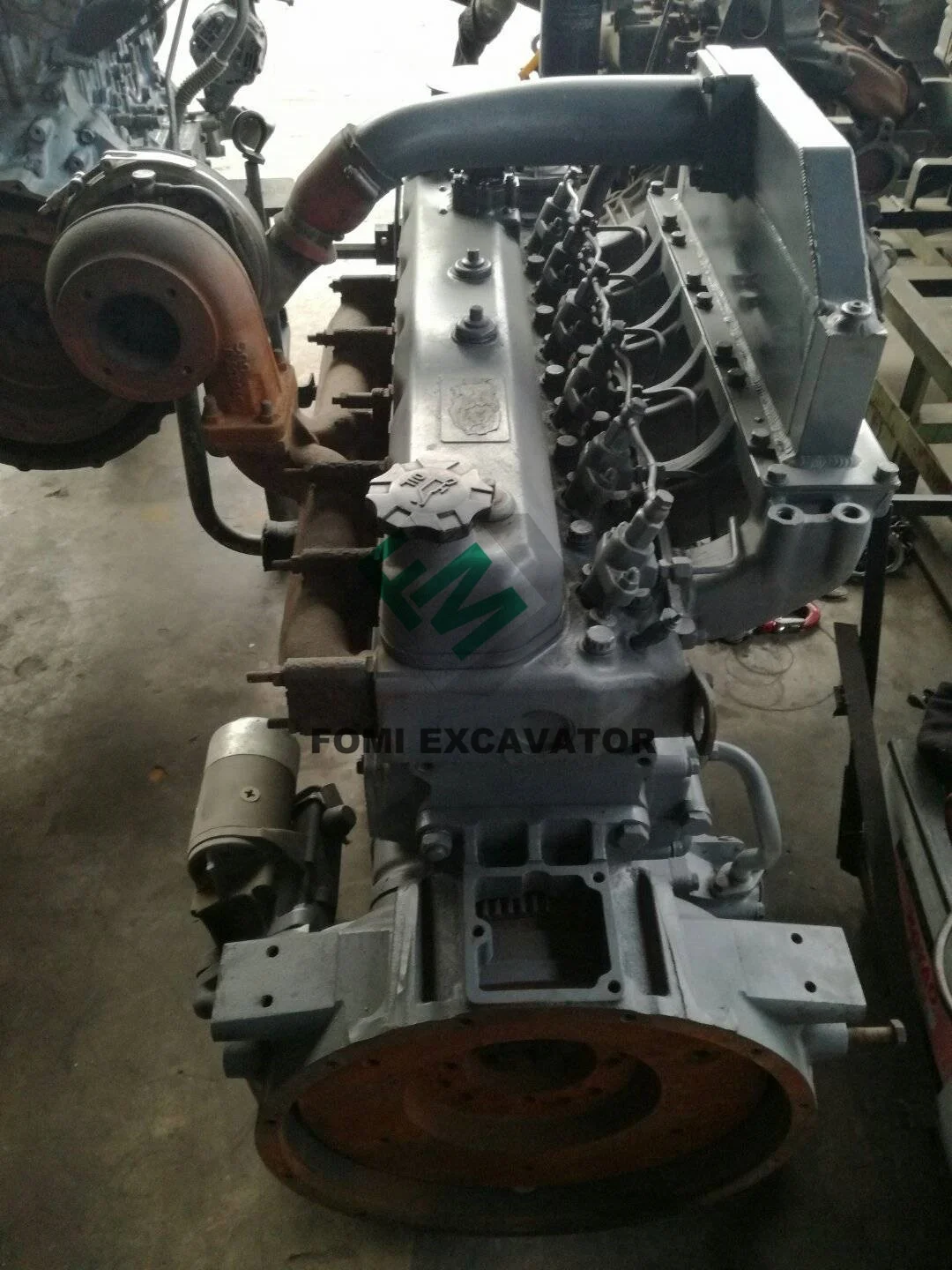 Diesel DB58 Engine Motor Excavator DB58  Engine Assembly With intercooler For Doosan DB58 Engine