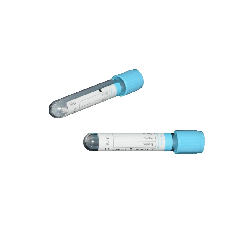 Hot-sale Vacuum Blue Tube with 3.2% sodium citrate
