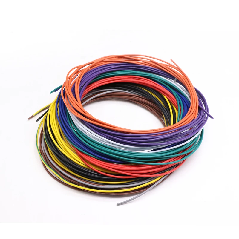 2 м/5 м 24 22 20 18 16 14 12 10 8 AWG UL1015 электрический провод ПВХ Изолированная лампа освещение медный кабель светодиод «сделай сам» линия 600 в