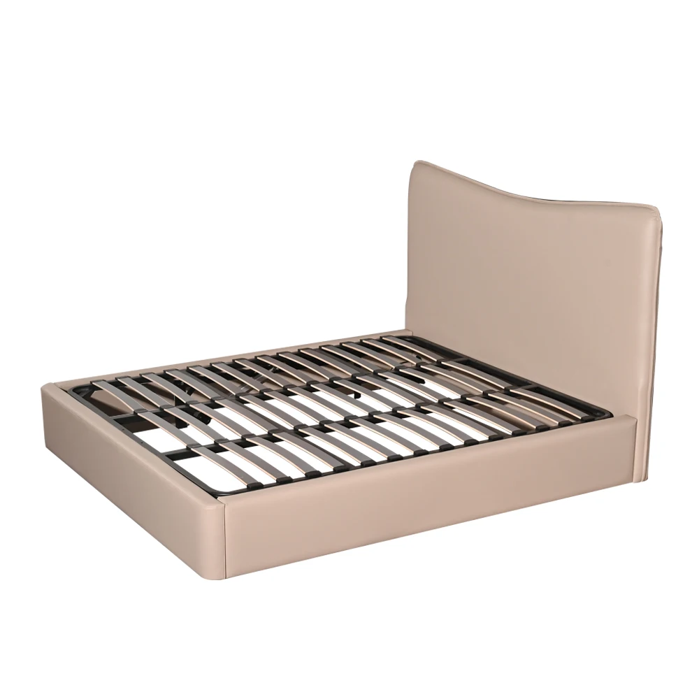 Electric Lift Mechanism Bedroom Set King Bed Frame with Storage