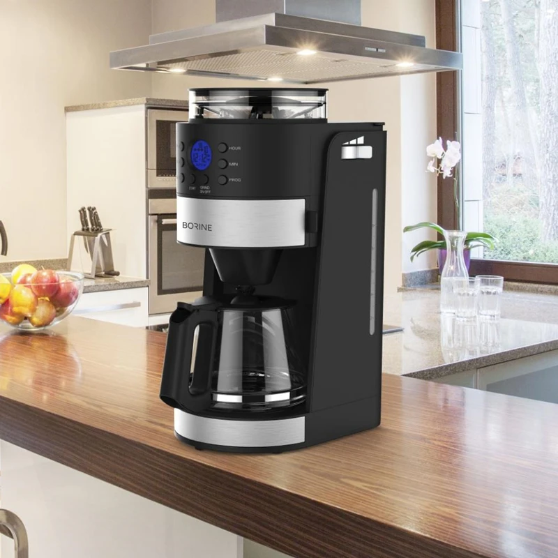 Multi-functional 12 Cups Espresso Machine 900W Coffee Maker