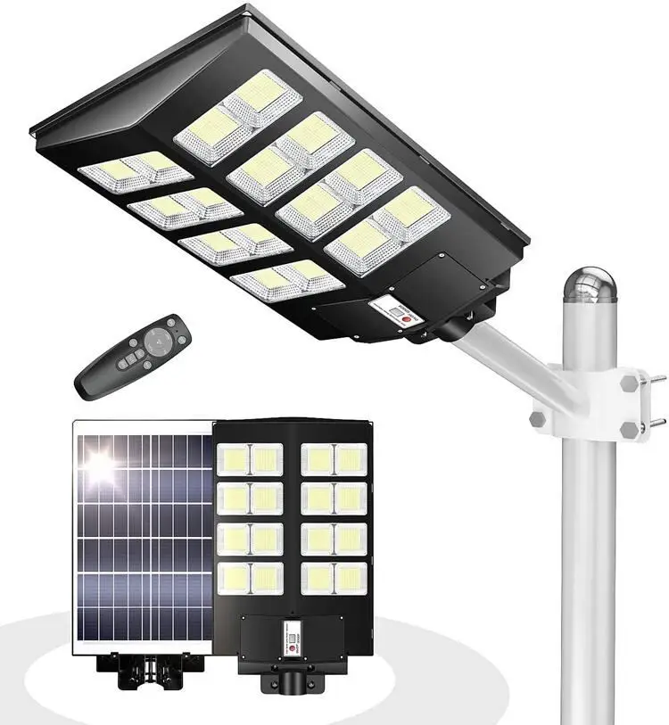 ABS Remote Solar Street Lighting 180w 240w 300w solar garden street light