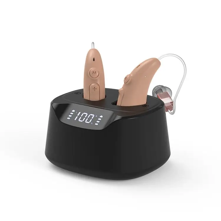 Good Price 16 channels Wireless Ear Canal Cochlear Implant Rechargeable hearing aid Mini Medical Hearing Aids For Deafness