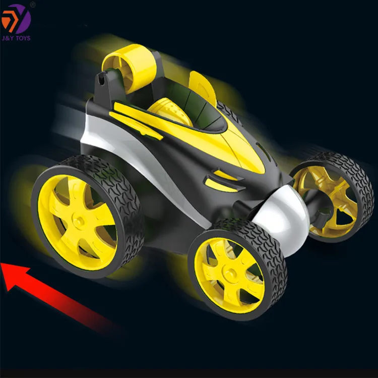 Kids favor newest standing remote control flip car toy multiple colour 1:24 radio RC stunt car